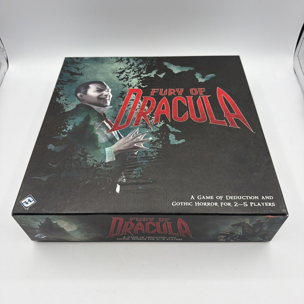 Fury of Dracula 3rd Edition Board Game Fantasy Flight Games Complete